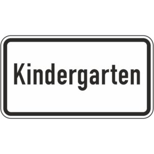 Verkehrszeichen 1012-51 Kindergarten | 
gemäß StVO