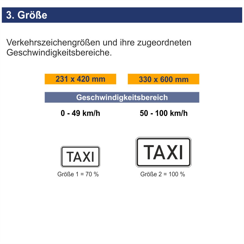Was Gilt Bei Diesem Verkehrszeichen Taxi Verkehrszeichen 1050-30 Taxi | Strassenausstatter