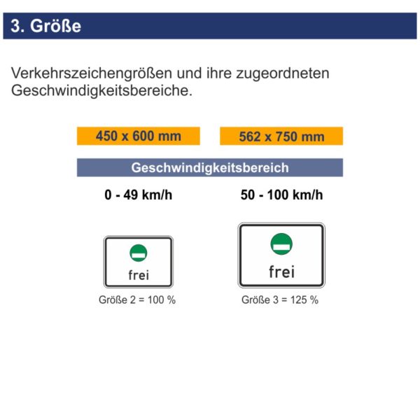 VZ 1031-52 Freistellung vom Verkehrsverbot  – grüne Plakette | Größen