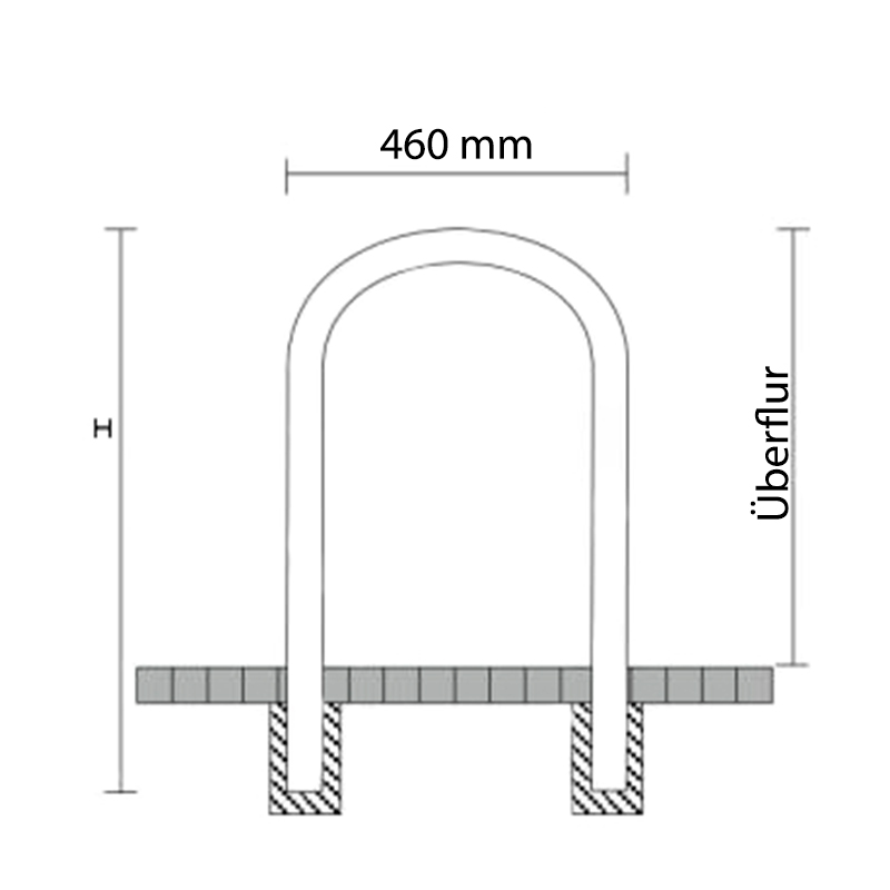 Kufenschiene Für Boote - Edelstahl 316 Backengleiter Mit Gelenk