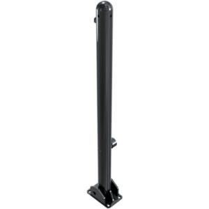 Stilpoller Serie 468 aus Stahlrundrohr Ø 60 mm mit halbrundem Kopf, herausnehmbar / umlegbar