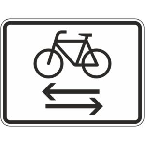 Verkehrszeichen 1000-32 Radverkehr kreuzt von links und rechts | gemäß StVO