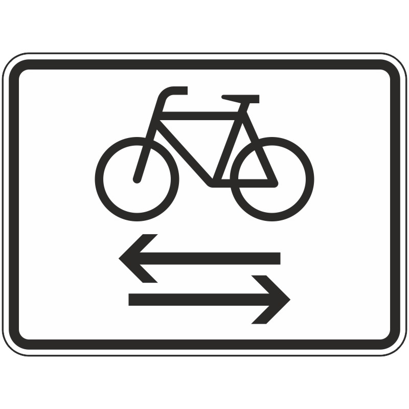 Verkehrszeichen 1000-32 Radverkehr kreuzt von links und rechts | gemäß StVO