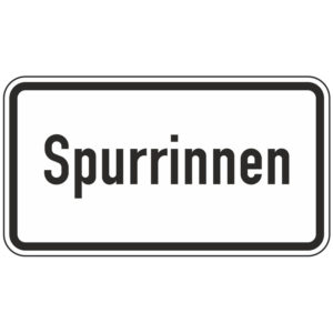 Verkehrszeichen 1007-53 Spurrinnen | gemäß StVO
