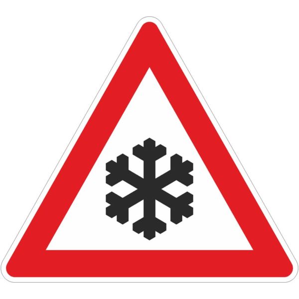 Verkehrszeichen 101-51 Schnee- oder Eisglätte | gemäß StVO