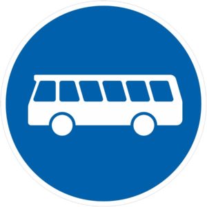 Verkehrszeichen 245 Bussonderfahrstreifen | gemäß StVO