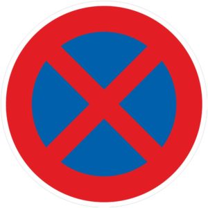 Verkehrszeichen 283 Absolutes Halteverbot | gemäß StVO