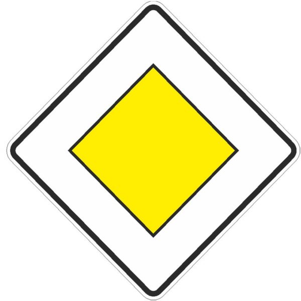 Verkehrszeichen 306 Vorfahrtstraße | gemäß StVO
