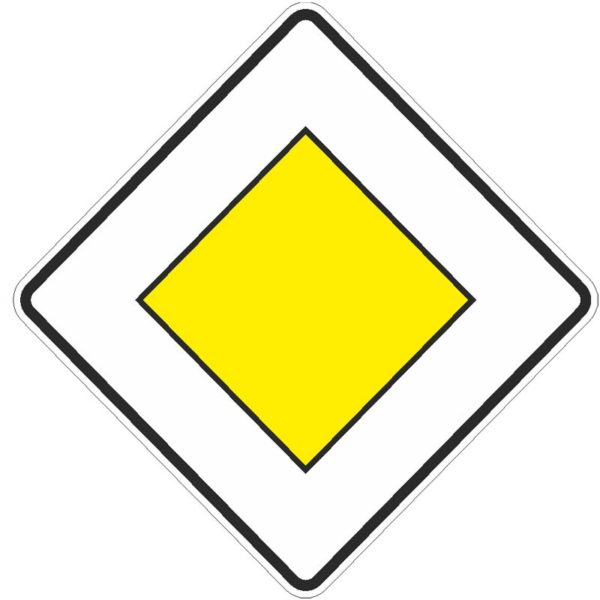 Verkehrszeichen 306 Vorfahrtstraße | gemäß StVO