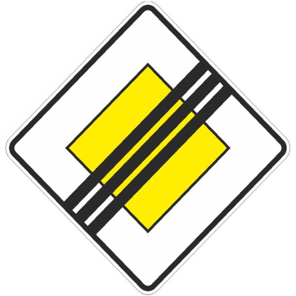 Verkehrszeichen 307 Ende der Vorfahrtstraße | gemäß StVO
