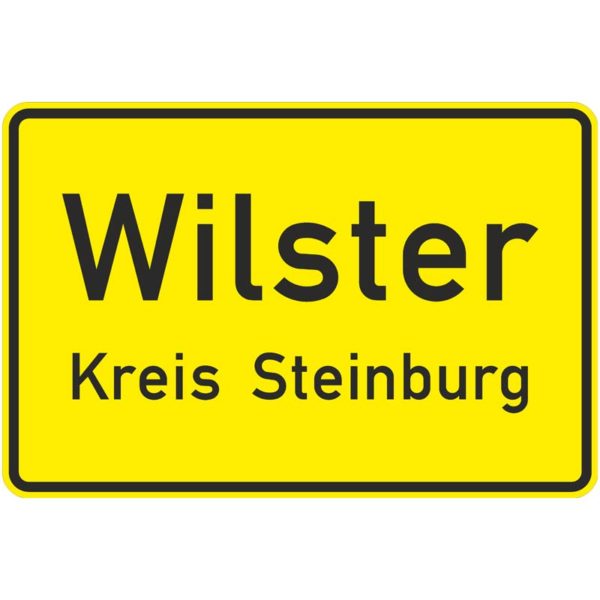 Verkehrszeichen 310 Ortstafel Vorderseite (einseitig) | gemäß StVO