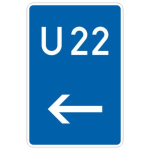 Verkehrszeichen 460-11 Bedarfsumleitung hier links | gemäß StVO