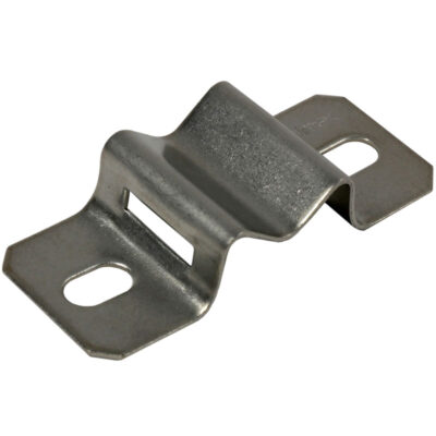 Bandimex Schilderhalter mit 9 mm Langlöchern und 90  mm Länge