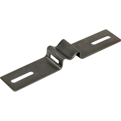 Bandimex Schilderhalter mit 9 mm Langlöchern und 200 mm Länge