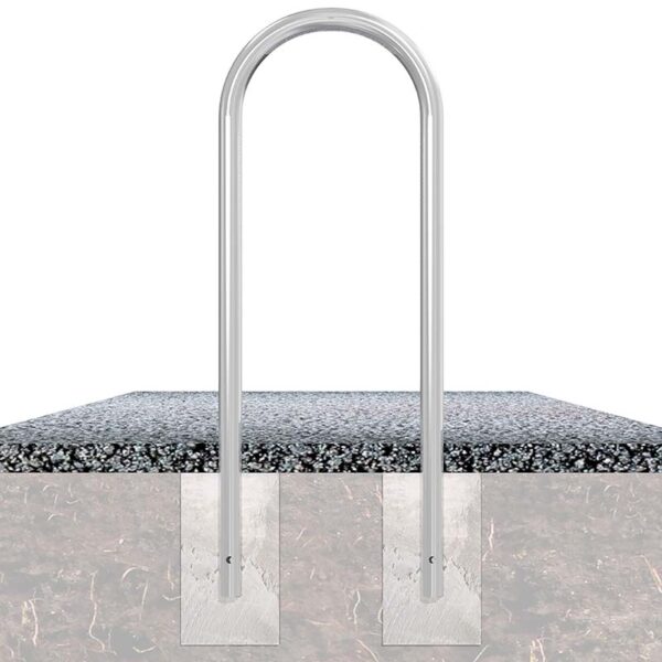 Rundbügel aus verzinktem Stahl Ø 48 mm zum Einbetonieren, 1200 x 460 mm