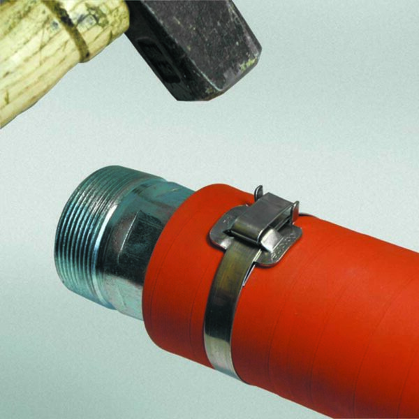 Spannwerkzeug für Edelstahlband | Anwendung Schritt 5