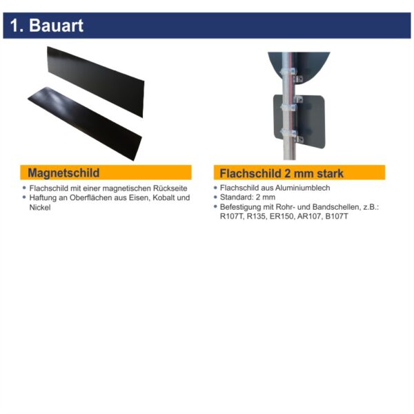 Hinweisschild Mutter und Kind | Bauarten