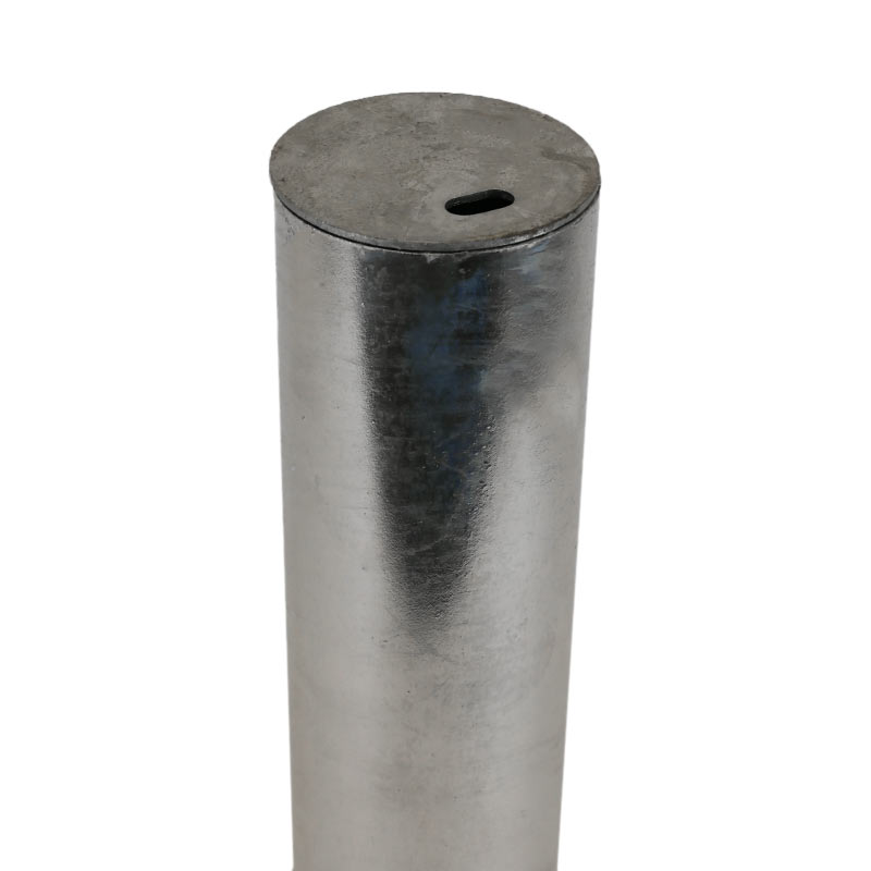 Abdeckkappe ohne Verschluss für Bodenhülsen Ø 76 mm | eingesetzt in Bodenhülse