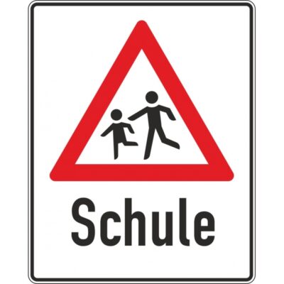 Allgemeines Hinweisschild AH 33 Schule