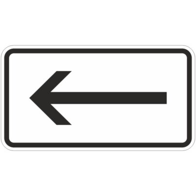 Verkehrszeichen 1000-10 Richtung, linksweisend | gemäß StVO