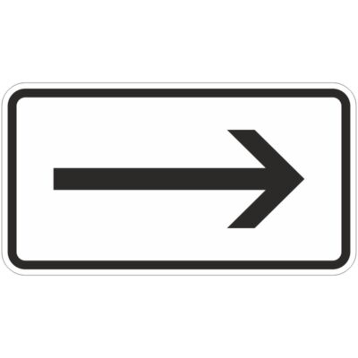Verkehrszeichen 1000-20 Richtung, rechtsweisend | gemäß StVO