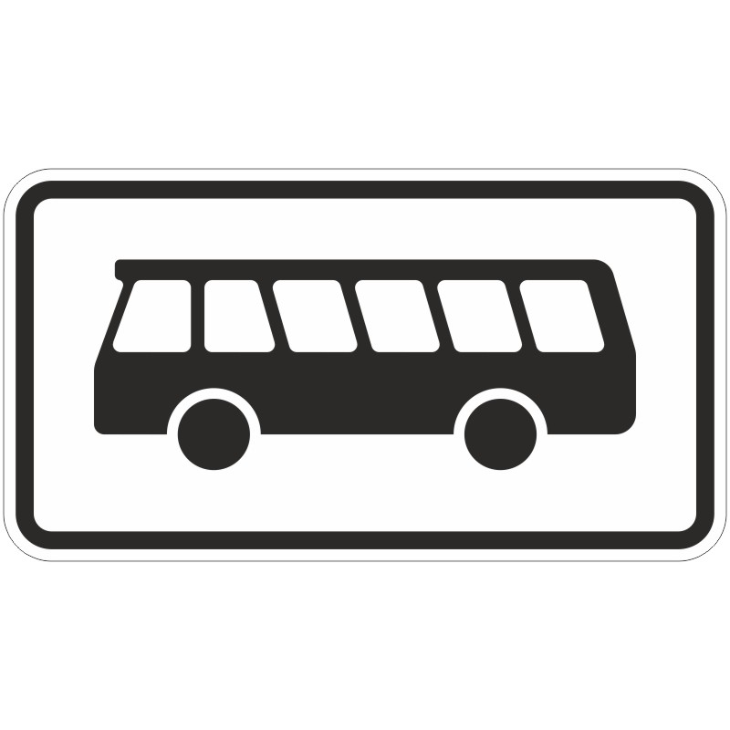 Verkehrszeichen 1010-57 Kraftomnibus | gemäß StVO