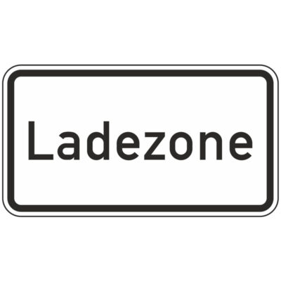 Verkehrszeichen 1012-30 Ladezone | gemäß StVO