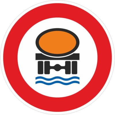 Verkehrszeichen 269 Verbot für Fahrzeuge mit wassergefährdender Ladung | gemäß StVO