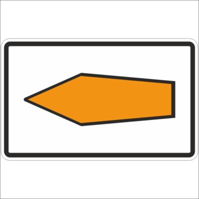 Verkehrszeichen 467.1-10 Umleitungspfeil (Streckenempfehlung) linksweisend | gemäß StVO