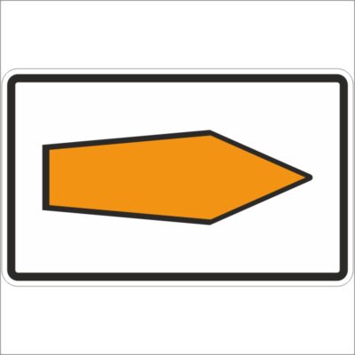 Verkehrszeichen 467.1-20 Umleitungspfeil (Streckenempfehlung) rechtsweisend | gemäß StVO