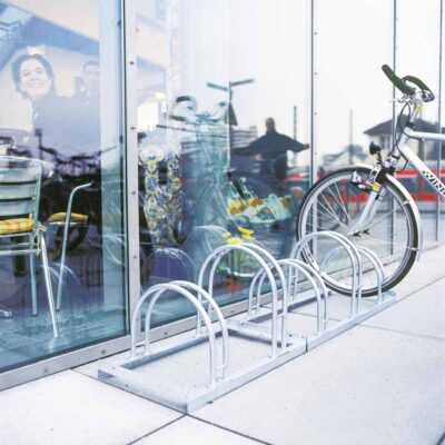 Fahrradständer MORION | eingestelltes Fahrrad