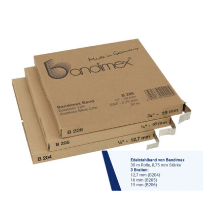 Edelstahlband von Bandimex