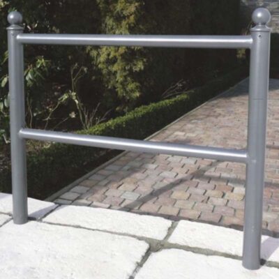 Fahrradanlehnbügel Stahlrohr Ø 60 mm | Anwendung