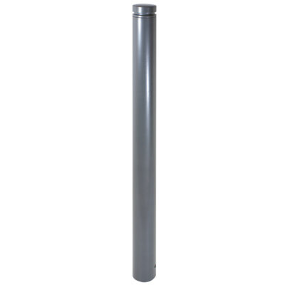Stilpoller Serie 482 aus Stahlrundrohr Ø 82 mm mit Nut, ortsfest