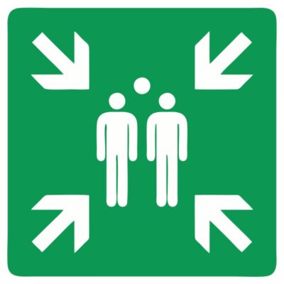 Warn- und Hinweisschild Sammelstelle | gemäß StVO