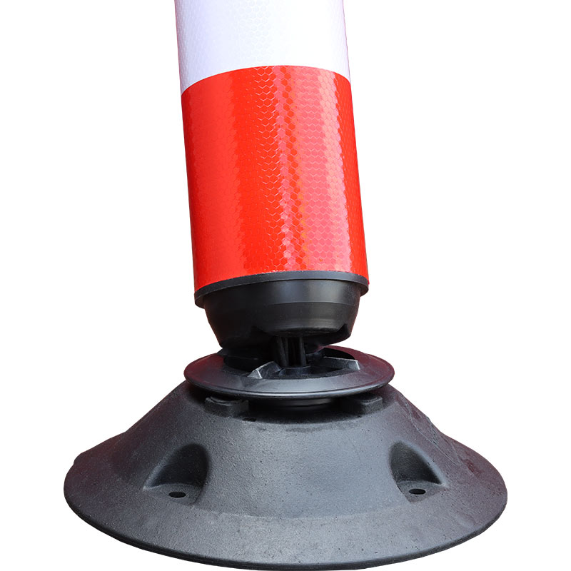 Leitzylinder FlexPin rot/weiß selbstaufrichtend | Gummibänder