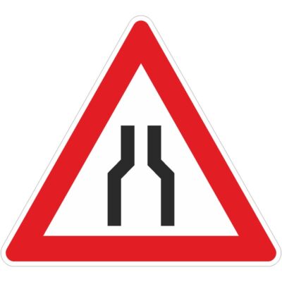 Verkehrszeichen 120 Verengte Fahrbahn | gemäß StVO