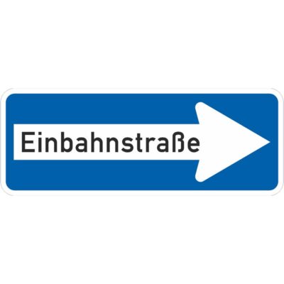 Verkehrszeichen 220-20 Einbahnstraße rechtsweisend | gemäß StVO