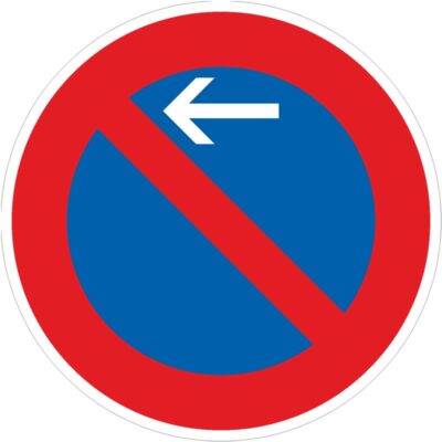 Verkehrszeichen 286-10 Eingeschränktes Halteverbot Anfang, Aufstellung rechts | gemäß StVO