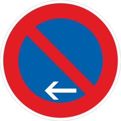 Verkehrszeichen 286-11 Eingeschränktes Halteverbot Ende, Aufstellung links | gemäß StVO