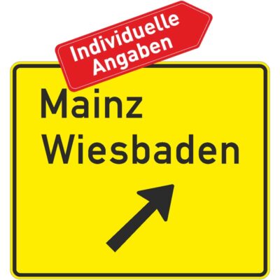 Verkehrszeichen 332.1 Ausfahrttafel auf Straßen außerhalb der Autobahn | gemäß StVO