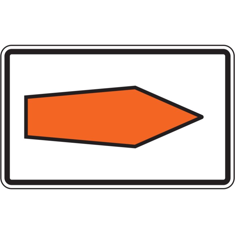Verkehrszeichen 467.1-20 Umleitungspfeil (Streckenempfehlung) rechtsweisend | gemäß StVO