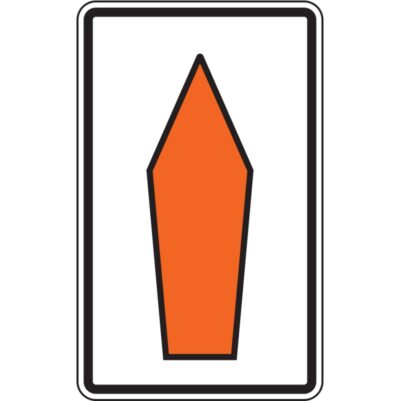 Verkehrszeichen 467.1-30 Umleitungspfeil (Streckenempfehlung) geradeaus | gemäß StVO