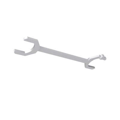 Kombi-Gabelschlüssel aus Stahl | für Bodenhülsen Ø 60 und 76 mm