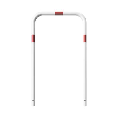 Absperrbügel Ø 48 mm zum Einbetonieren, 1200 mm Höhe, 700 / 1000 mm Breite