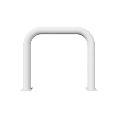Abweisbügel Ø 76 mm zum Aufdübeln | 650 x 750 mm, feuerverzinkt