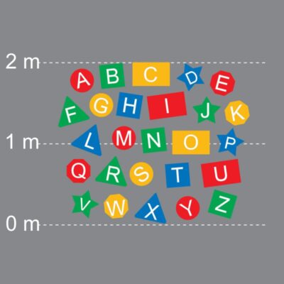 DecoMark® Alphabet | mit Formen