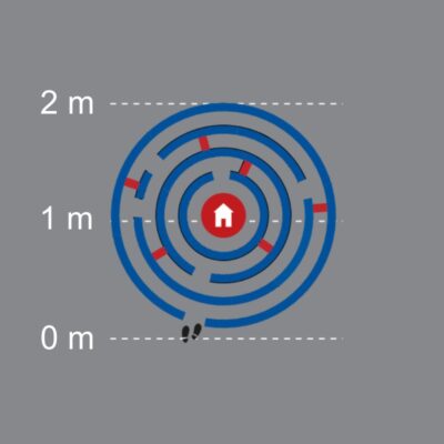DecoMark® rundes Labyrinth