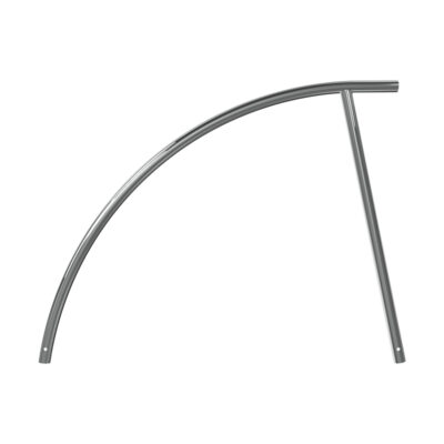 Fahrrad Anlehnbügel Edelstahl Ø 48 mm