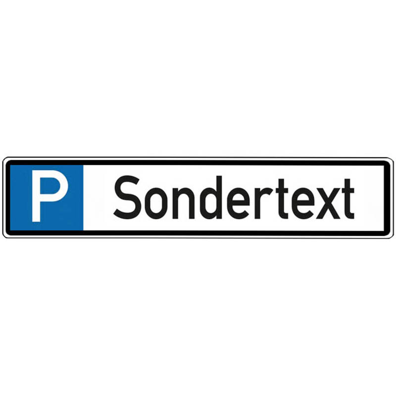 SINO Parkplatz-Schild „Parkordnung“ – Z.B. Sc Produktbild-Vorschau 5